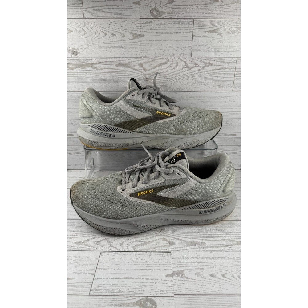 Brooks Adrenaline GTS 24 1104372E084 Gray 11 2E Wide Mens Running Shoes #896